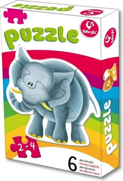 Prvé Puzzle Zvieratká