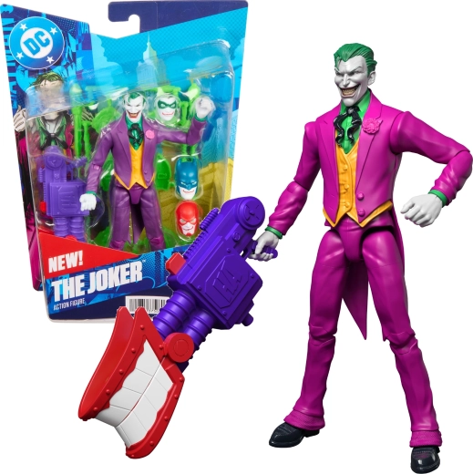 Mattel DC Comics figúrka Joker 17 cm s doplnkami