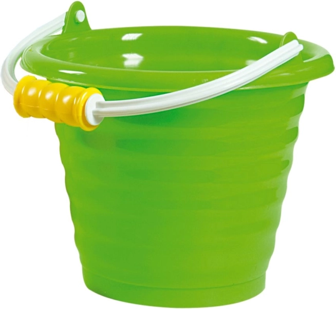 Androni vedierko s vlnovkou – priemer 20 cm – Zelený