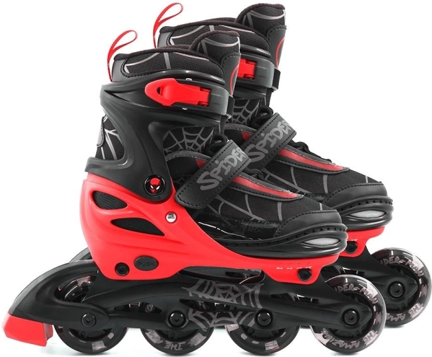 Inline korčule Spiderman 3 v 1 s LED kolieskami