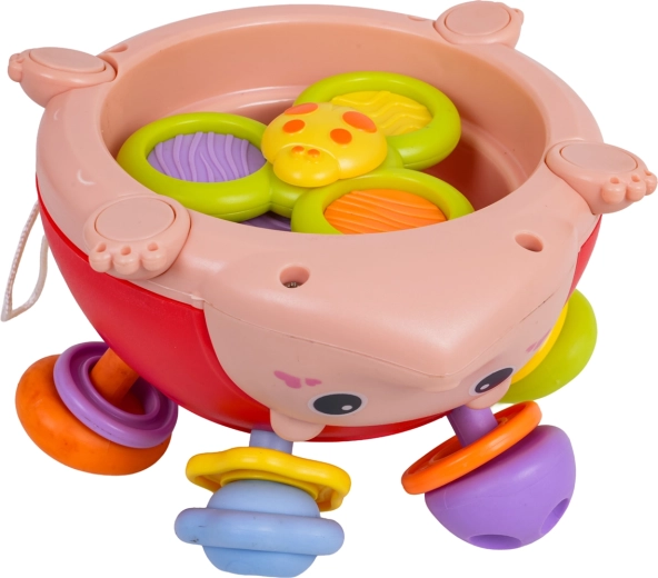 Spinner a prvky na ťahanie a stláčanie