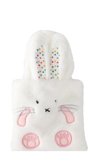 Hebký zajačik s vyšívanou tvárou