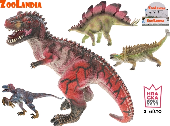 Zoolandia dinosauří figúrky – sada 4 realistických dinosaurov