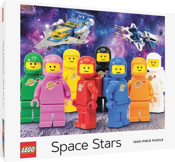 Stolové puzzle LEGO vesmírni hrdinovia 1000 dielikov – Chronicle Books