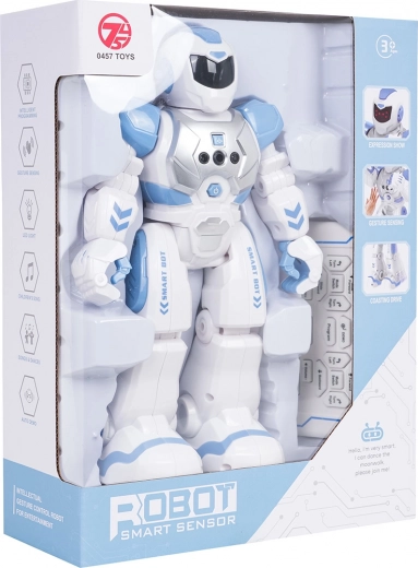 Multifunkčný interaktívny robot SMART-BOT s diaľkovým ovládaním