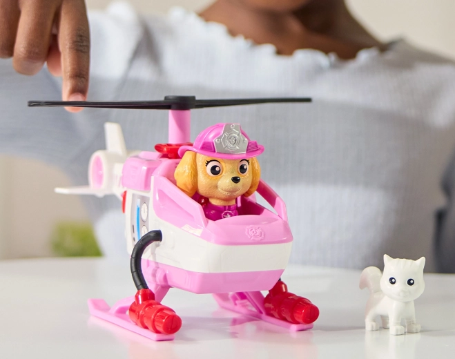 Otáčací rotor a stabilné pristátie