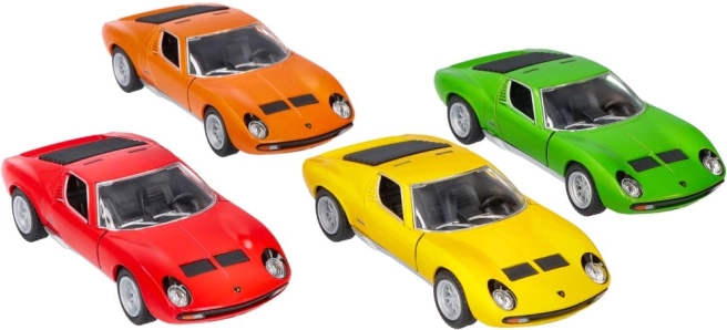 Kovový model Lamborghini Miura P400 SV 1971
