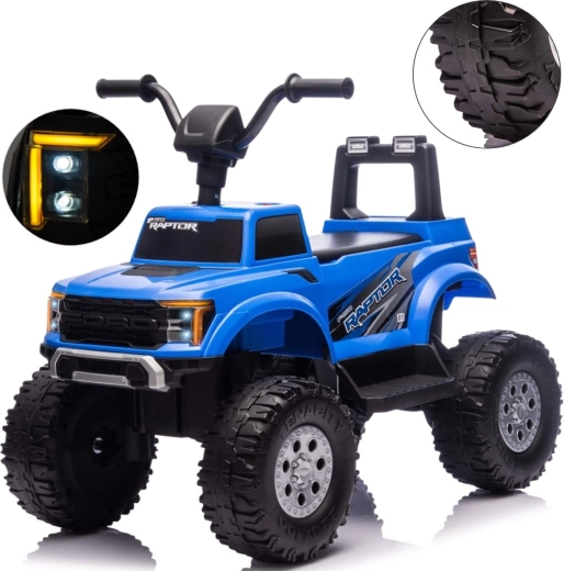 Elektrické autíčko Milly Mally Ford F-150 Raptor modré