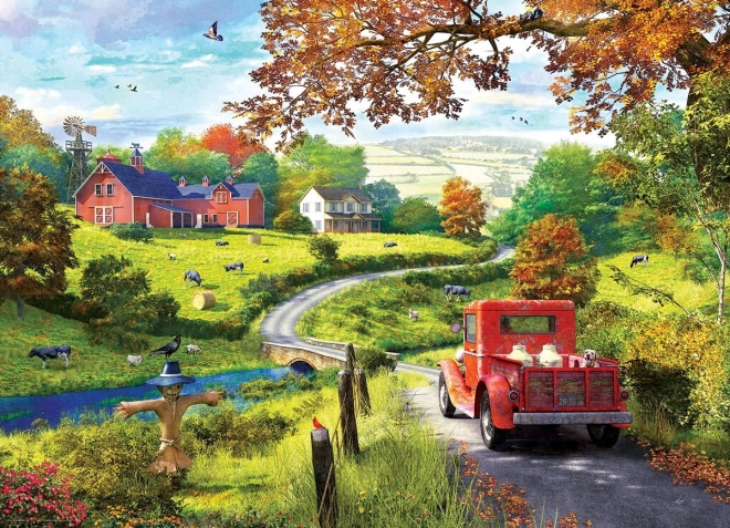 Puzzle Jazda po vidieku 1000 dielikov EUROGRAPHICS