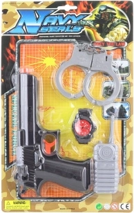 Policajná sada s vysielačkou pre deti