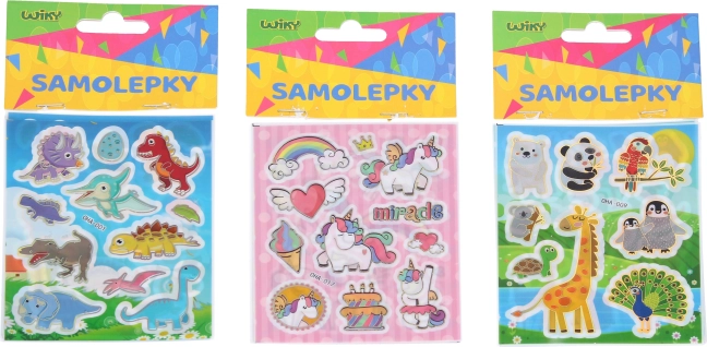 Samolepky zvieratká – mix