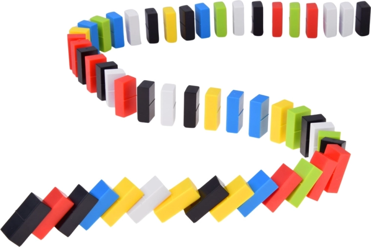 Domino efekt, ktorý deti baví