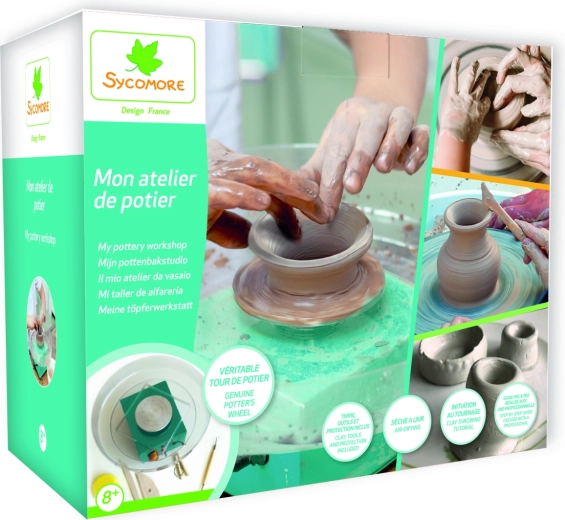 Lovely Box keramická dielňa pre deti s hrnčiarskym kruhom