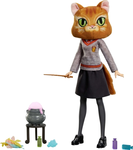 Pohyblivá bábika v uniforme Hogwarts