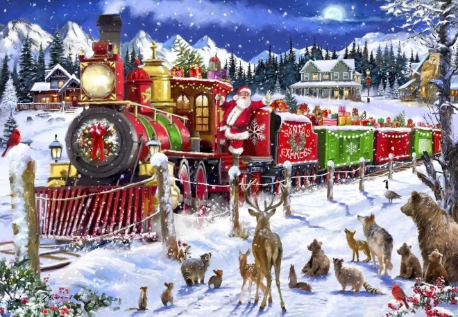 Bluebird Puzzle Santa express 1000 dielikov