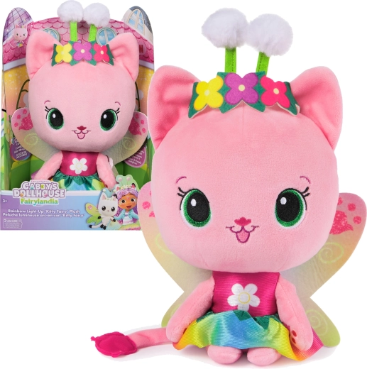 Spin Master Gabby’s Dollhouse plyšová vília mačička Wróžkicia interaktívna 35 cm