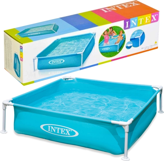Detský rámový bazénik 122 × 122 × 30 cm 342 l INTEX
