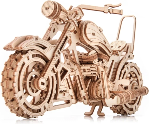 Little Story drevená 3D skladačka Yankee Chopper