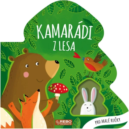 Knižka Kamaráti z lesa pre najmenších 20 × 20 cm (12m+)