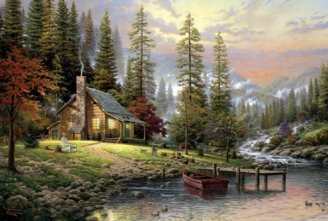 Puzzle Útočisko 500 dielikov SCHMIDT