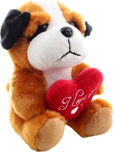 Vyšívané srdiečko s vyznaním