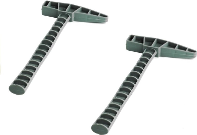 Dve ergonomické kladivká pre malých aj veľkých