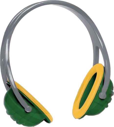 Ochranné okuliare a chrániče sluchu na hranie sa na remeselníka