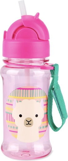 Skip Hop Zoo tritanová fľaša s brčkom 355 ml Llama