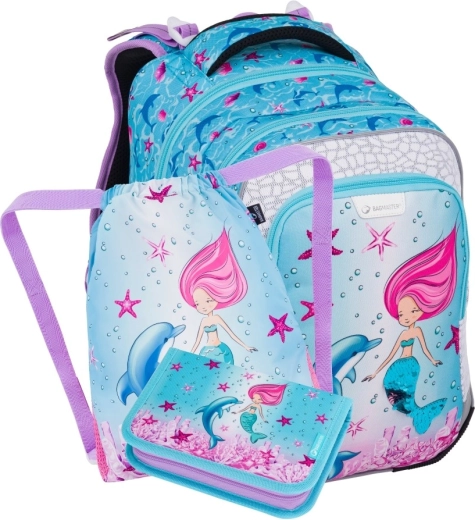 Bagmaster Lumi malý školský set pre prváčikov – morská panna