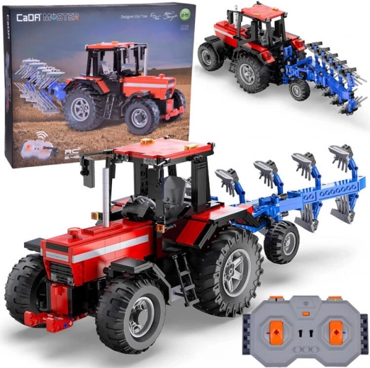 Stavebnica RC traktor s pluhom 1:17, 1675 dielikov