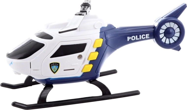 Policajná helikoptéra v súprave
