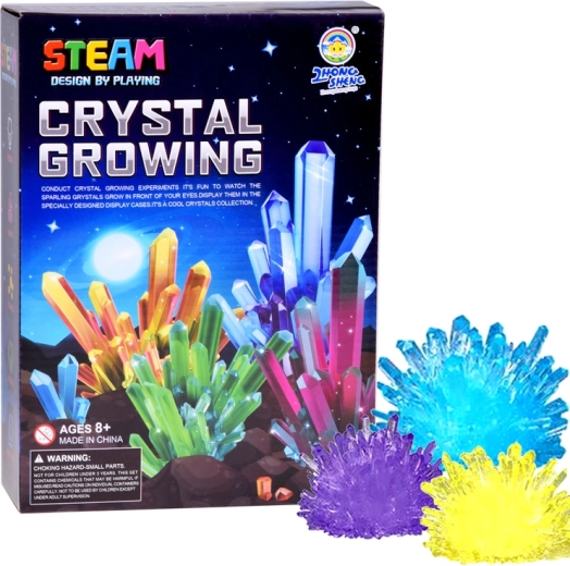Experimentálna sada na pestovanie kryštálov pre deti 8+