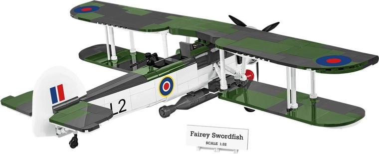 Detailný model Fairey Swordfish v mierke 1:32