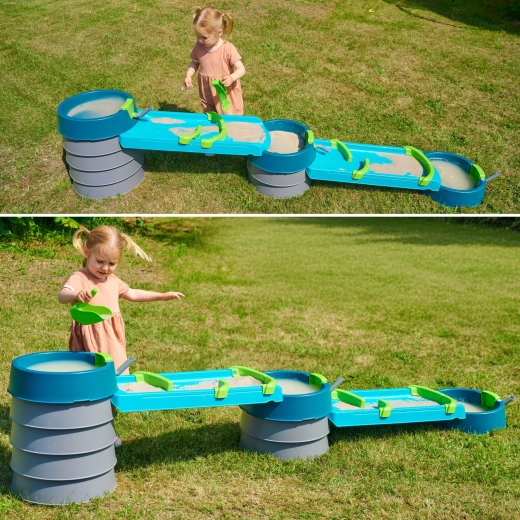 Riadenie prúdu vody a experimentovanie