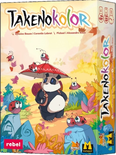 Takenokolor – rodinná kresliaca stolová hra