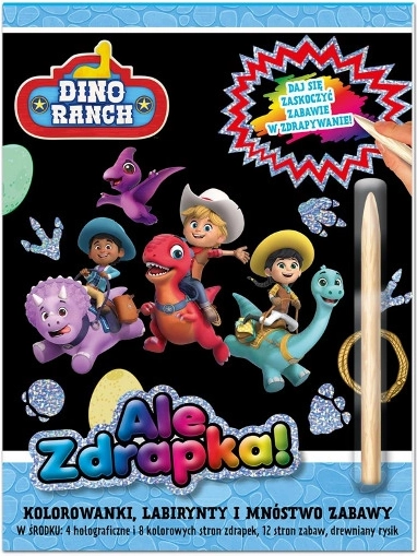 Dino Ranch – škrabacia knižka so zábavnými úlohami, diel 1
