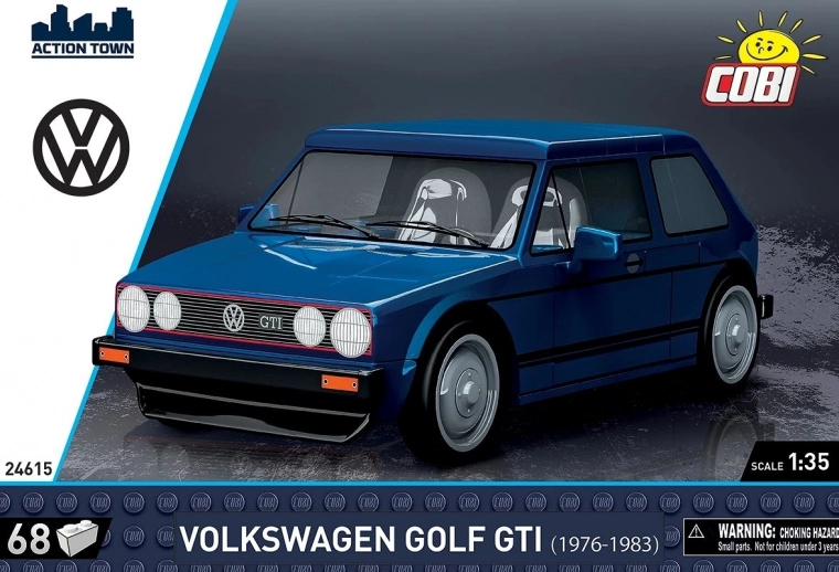Stavebnica COBI VOLKSWAGEN Golf GTI 1:35 (1976–1983)