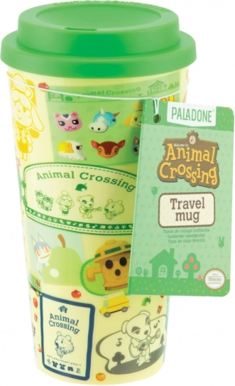 Cestovný termo hrnček animal crossing 450 ml