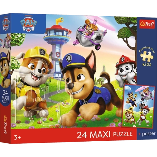 24 extra veľkých dielikov pre malé deti
