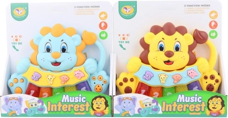 Pianínko v tvare levíčika