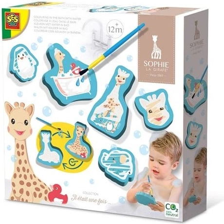 SES Sophie la girafe – vodné omaľovánky do vane