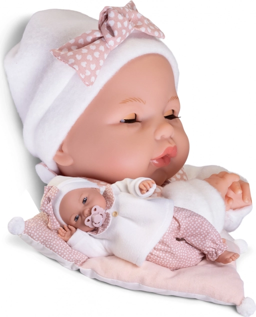 Antonio Juan Bimba mrkajúca bábika bábätko s mäkkým látkovým telom - 37 cm