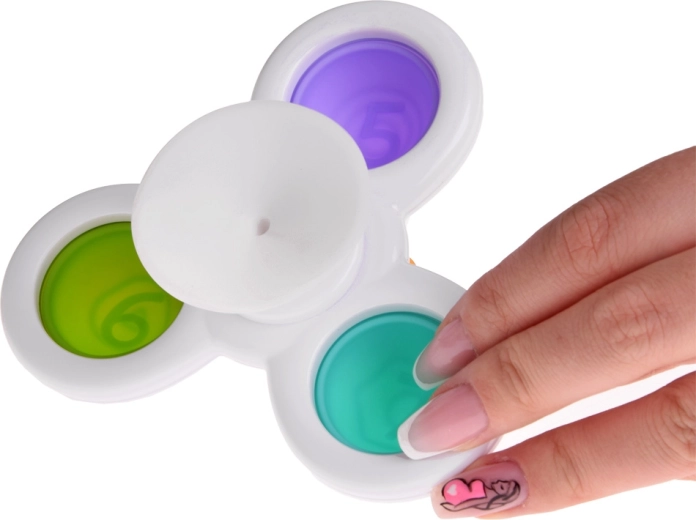 Pop It prvky na zmyslovú stimuláciu
