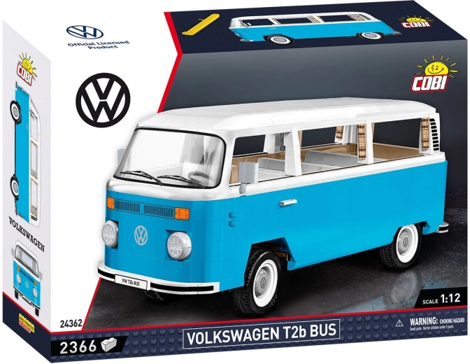 Cobi Volkswagen Transporter T2b Bus 1:12 stavebnica