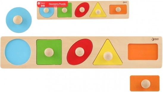 Drevená vkladačka pre deti - Geometrické tvary