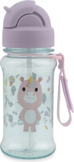 Skip Hop fľaša s náustkom Besties Squad jednorožec 355 ml