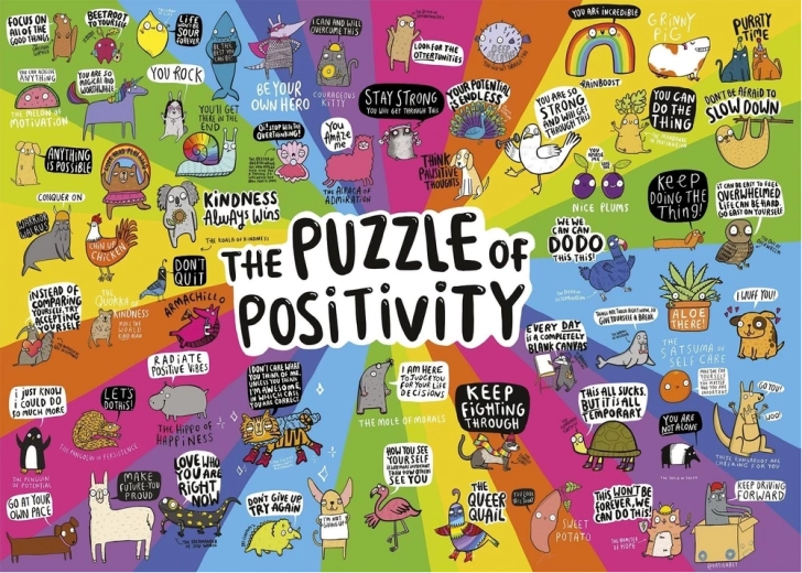 GIBSONS Puzzle pozitívneho myslenia 1000 dielikov