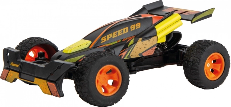 RC auto Carrera Orange Jumper s rampou