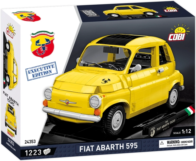Cobi Fiat Abarth 595 Executive Edition stavebnica 1:12 (1223 dielikov)