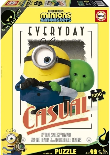 Educa puzzle Mimoni a monštrá 1000 dielikov
